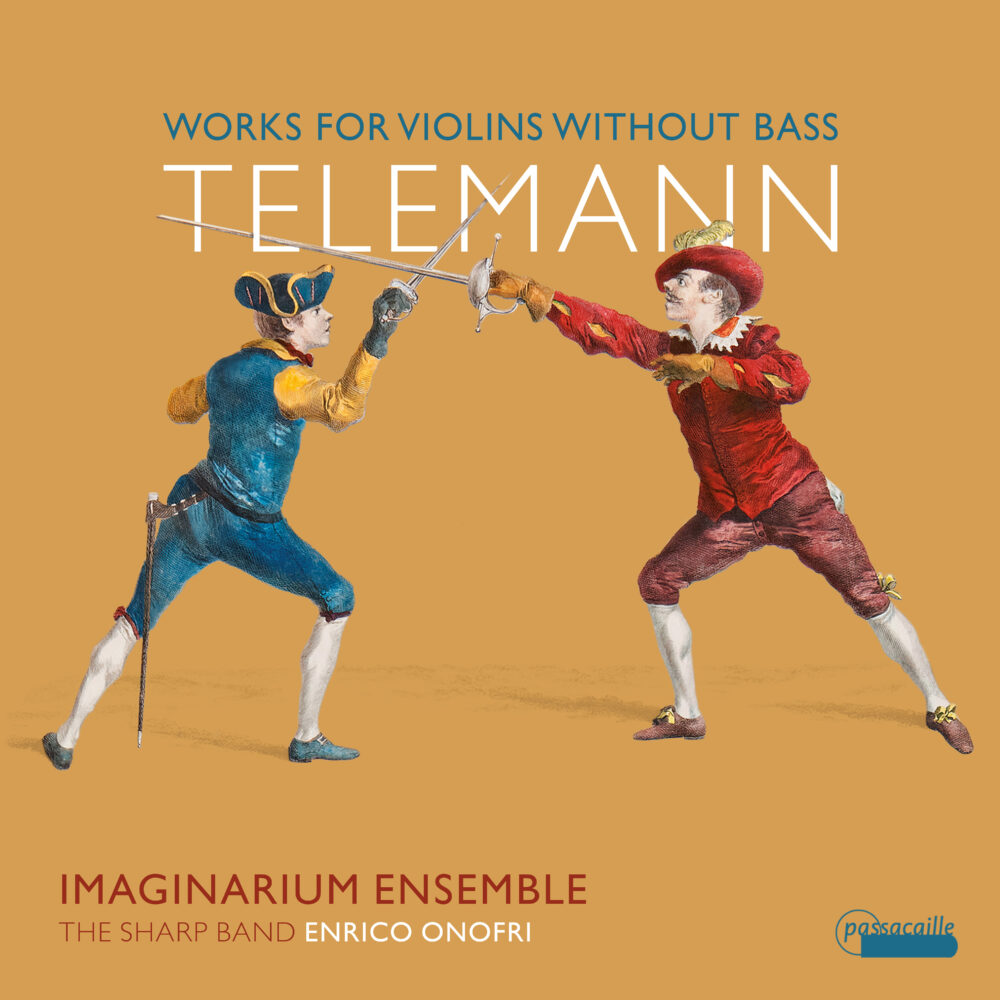 Telemann. Works for violins without bass