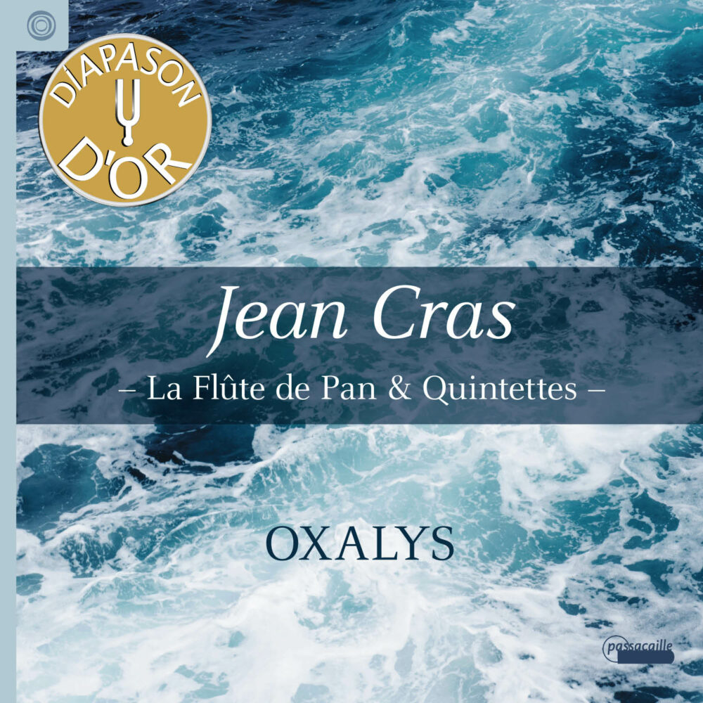 Jean Cras. Flûte de pan & quintettes